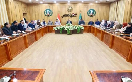 محافظ المنوفية يدعو لتسريع إنجاز ملفات التصالح والتقنين لمصلحة المواطنين