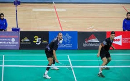 مصر تحقق 6 ميداليات في البطولة العربية للريشة الطائرة بالعاصمة الإدارية الجديدة