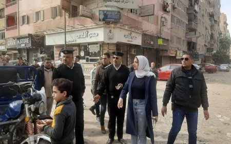 محافظ القليوبية يشرف على نتائج الحملة الواسعة لإزالة الإشغالات في شبرا الخيمة