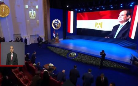 الرئيس عبد الفتاح السيسي يفتتح الاحتفالات بالعيد الرابع والسبعين للشرطة المصرية