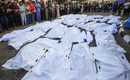 نقل رفات 50 شهيداً من مقبرة عشوائية في مدينة غزة إلى مكان جديد