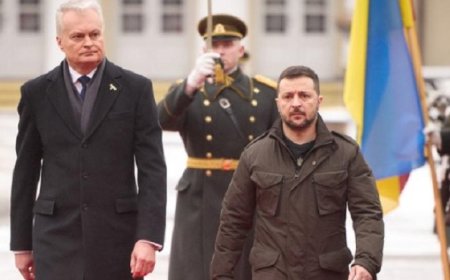 زيلينسكي ورئيس ليتوانيا يناقشان ملفات سياسية مهمة لتعزيز التعاون المشترك