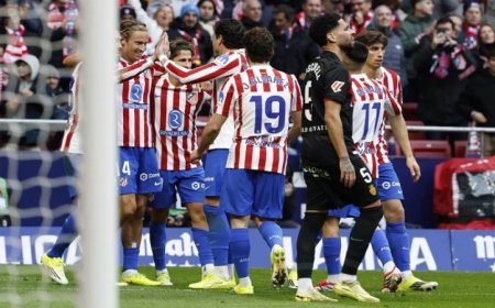 أتلتيكو مدريد يحقق انتصاراً كبيراً بثلاثية نظيفة على مايوركا ويعزز مركزه الثالث في الدوري الإسباني
