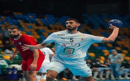 يحيى خالد يتألق ويفوز بلقب أفضل لاعب في مواجهة مصر والجزائر ببطولة أفريقيا لكرة اليد