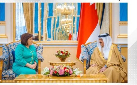 ملك البحرين يعزز التعاون مع أذربيجان في كافة المجالات لتحقيق التنمية المشتركة