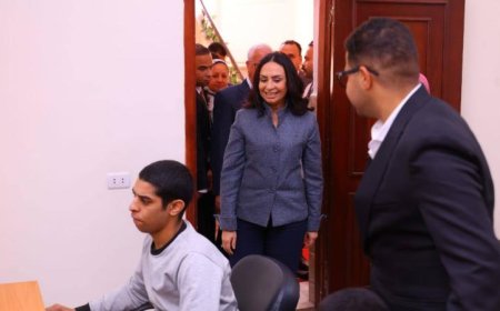 وزيرة التضامن الاجتماعي تطلق مجمعاً متميزاً لرعاية وتأهيل ذوي الإعاقة