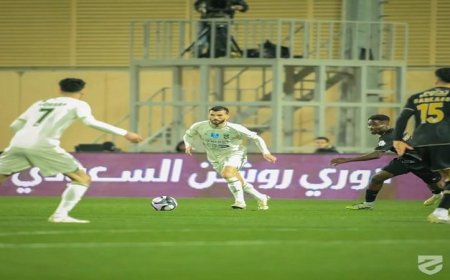 الحزم يحقق انتصارا مثيرا على ضمك ويحسن فرصه في دوري روشن