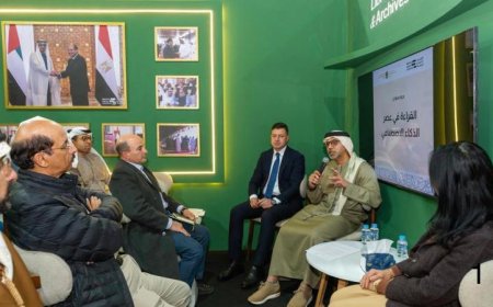 سفارة الإمارات في القاهرة تستضيف ندوة حول القراءة في عصر الذكاء الاصطناعي بالصور