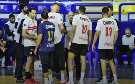 طائرة الزمالك تحقق انتصاراً ساحقاً على هليوبوليس في نهائيات دوري المرتبط