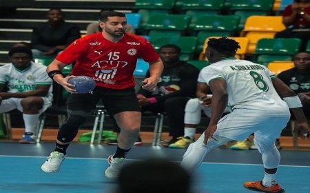 منتخب مصر لكرة اليد يحقق فوزاً ساحقاً على نيجيريا 48-22 ويتأهل للمرحلة النهائية في بطولة إفريقيا