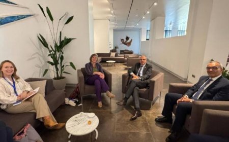 وزير الري يلتقي المبعوثة الهولندية للمياه لبحث سبل تعزيز التعاون في مجال الموارد المائية