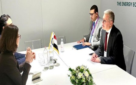 وزير البترول يبحث تعزيز التعاون البيئي مع شركة بيرو فيريتاس لتحقيق التنمية المستدامة