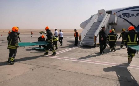 وزارة الطيران المدني تعزز جاهزيتها بتنفيذ تجربة طوارئ شاملة في النقل الجوي