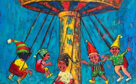 افتتاح معرض فرحة متنقلة للفنان محمود سنوسي صور حصرية من الحدث