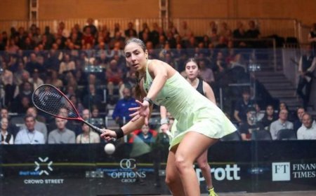 هانيا الحمامى تنجح في التأهل لنهائي بطولة سبروت للأبطال في الاسكواش