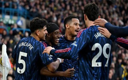 آرسنال يحقق انتصاراً ساحقاً على ليدز يونايتد بأربعة أهداف ويعزز صدارته في الدوري الإنجليزي الممتاز