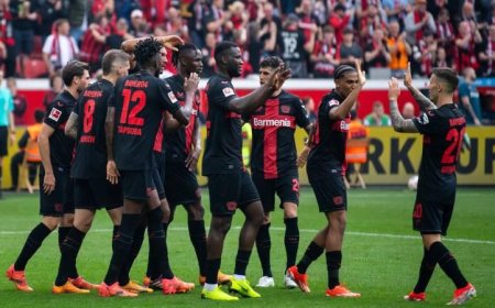باير ليفركوزن يحقق انتصارًا كبيرًا على فرانكفورت بثلاثة أهداف في الدوري الألماني