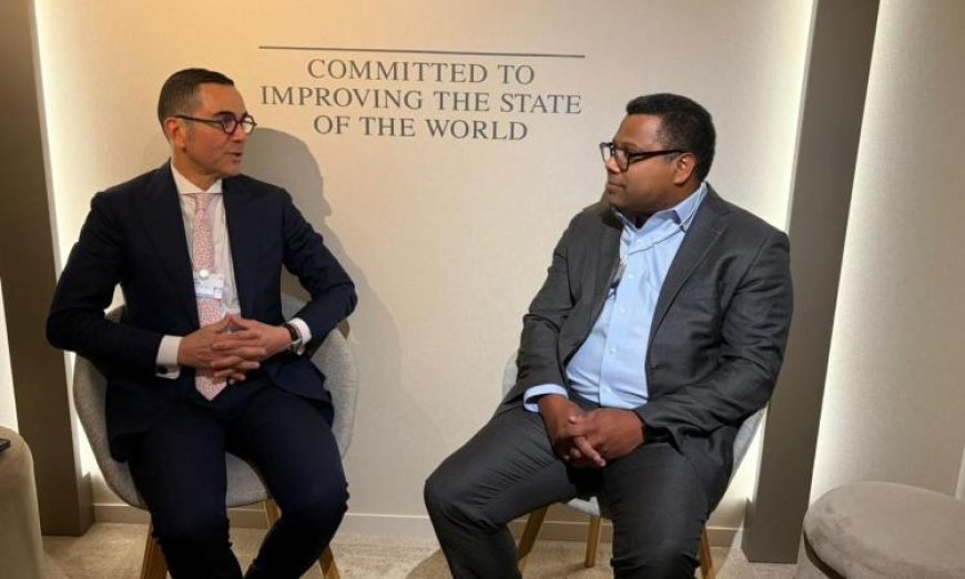 الخطيب في منتدى دافوس يؤكد أن مصر وجهة مثالية للاستثمارات طويلة الأجل في مجالي الطاقة والبنية التحتية