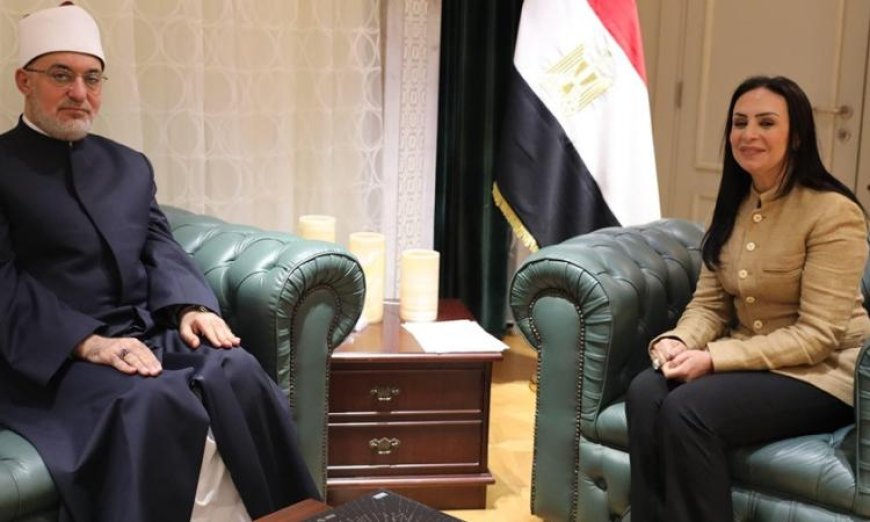 مفتي الجمهورية ووزيرة التضامن يوقعان اتفاقية لتعزيز التعاون المشترك في مصر