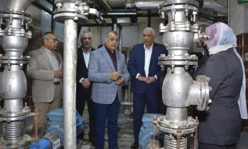 وزير الإنتاج الحربي يواصل متابعة العملية الإنتاجية في مصنع 18 الحربي