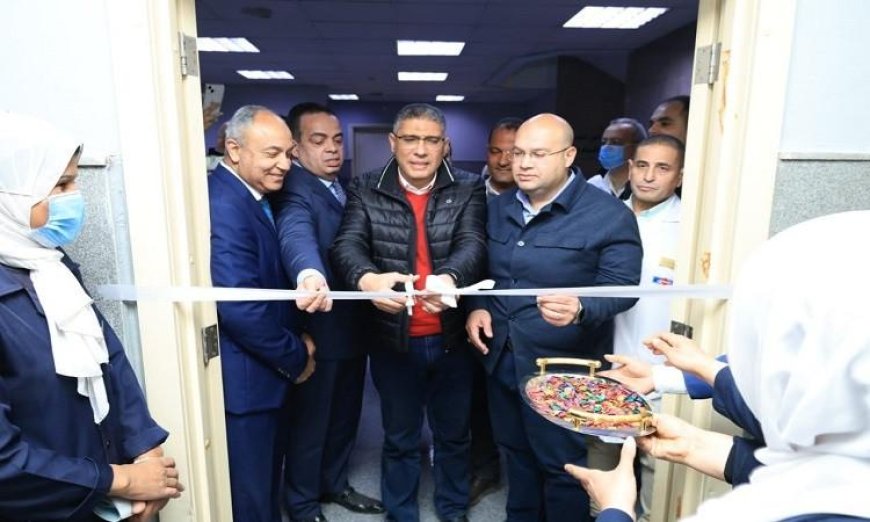 محافظ الجيزة يدشن توسعات جديدة في قسم الرعاية المركزة بمستشفى الحوامدية لتعزيز الخدمات الصحية