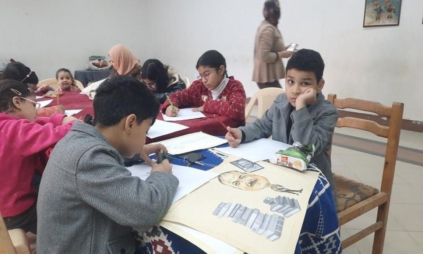 احتفالية قصر ثقافة بني سويف بعيد الشرطة مع عروض الفنون الشعبية المبهجة