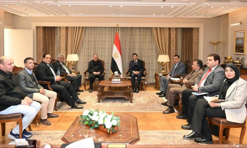 وزير الشباب والرياضة يجتمع باللجنة الطبية لمتابعة تحسين جودة الخدمات الطبية