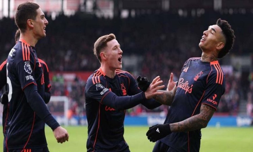 نوتنجهام فورست يحقق فوزاً مهماً على برينتفورد ويستعيد عافيته بنتيجة 2-0