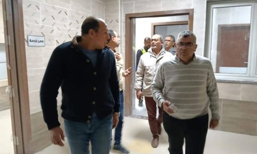 مساعد وزير الصحة تدشن زيارة تفقدية لمشروع مستشفى العبور المكتمل بنسبة 98%