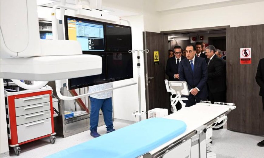 رئيس الوزراء يقوم بجولة تفقدية لأقسام مستشفى كليوباترا التجمع ويشهد تحسينات جديدة