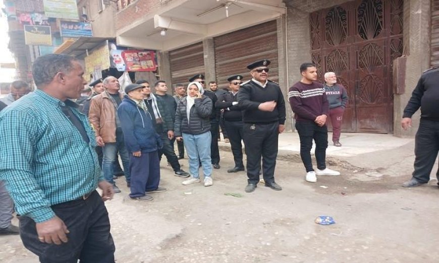 محافظ القليوبية يتجول في شبرا الخيمة لمتابعة جهود تحسين النظافة وإزالة الإشغالات