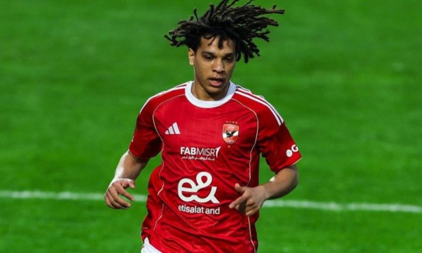 مروان عثمان يعبر عن سعادته بتسجيل أول أهدافه مع الأهلي ويؤكد اعتزازه بثقة الجهاز الفني