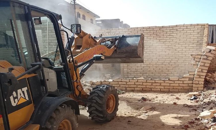 إزالة 32 حالة تعدٍ على الأراضي الزراعية وأملاك الدولة في الإسماعيلية