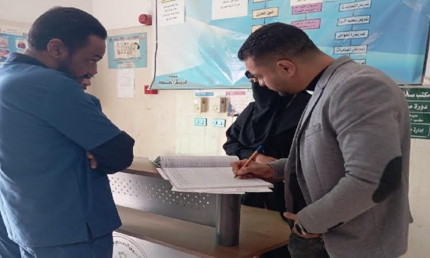 وحدة قرية النصر بالبحر الأحمر تتابع الأداء الصحي من خلال مرور مفاجئ