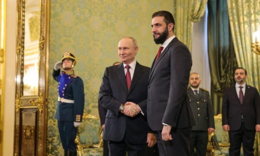 بوتين والشرع يناقشان مستقبل العلاقات بين روسيا وسوريا وفرص تعزيز التعاون