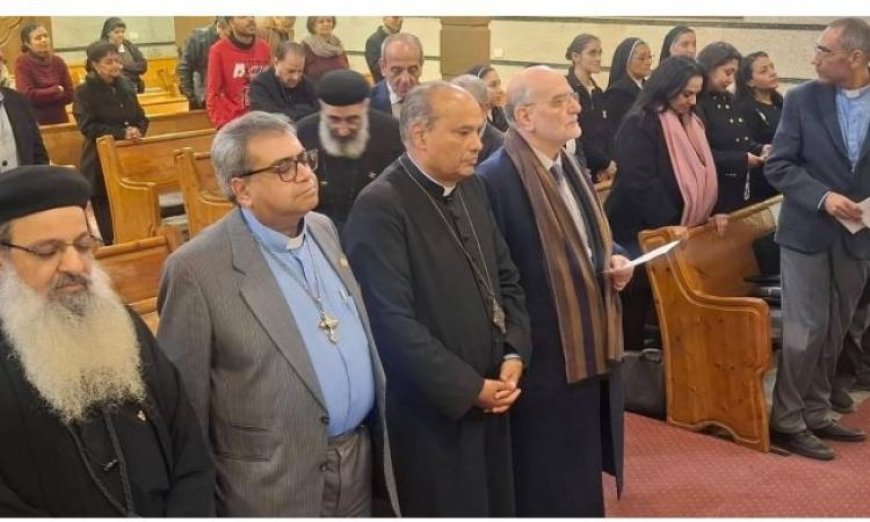 رئيس الطائفة الإنجيلية والأمين العام للكنائس الشرق الأوسط يركزان على تعزيز الحوار الديني