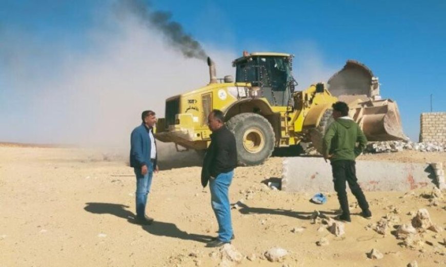 استعادة أكثر من 485 فدانًا من أراضي الدولة المعتدى عليها في أرمنت بالأقصر