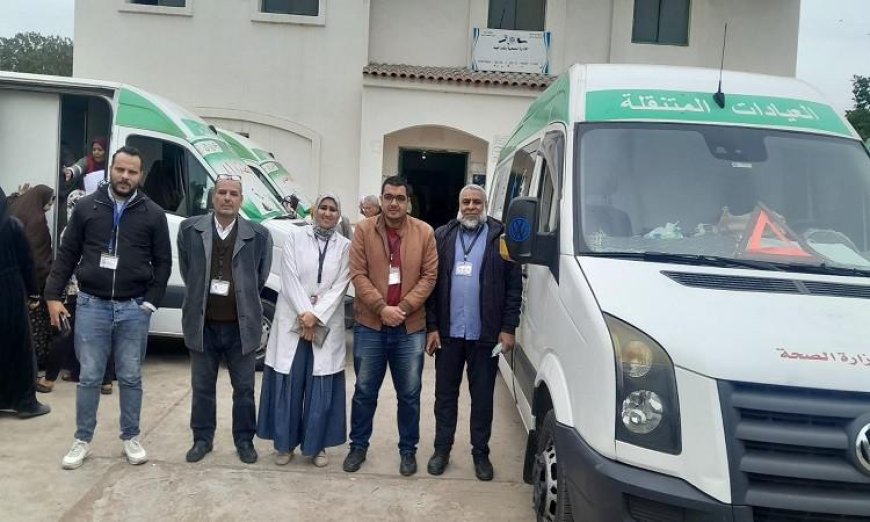 قافلة طبية مجانية تكشف على 1006 مواطنين في قرية أبو السحما بالبحيرة