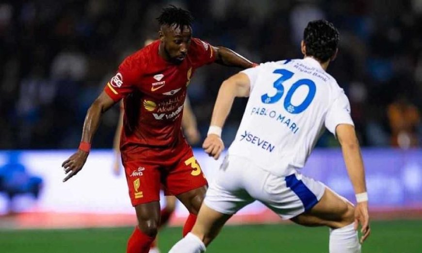 القادسية يهدد الهلال قبل أن ينقذه الدوسري بالتعادل 2-2 في دوري روشن