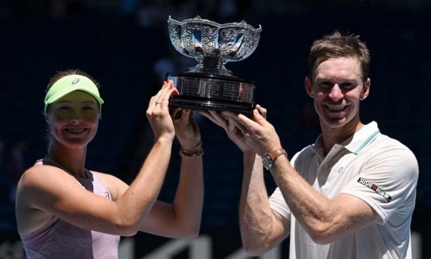 جاديكي وبيرز أول ثنائي يحتفظ بلقب الزوجي المختلط في أستراليا المفتوحة بعد 37 عامًا