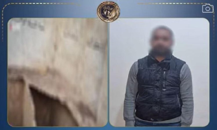 القبض على لص يزعم سرقة الحديد من مقابر في قنا