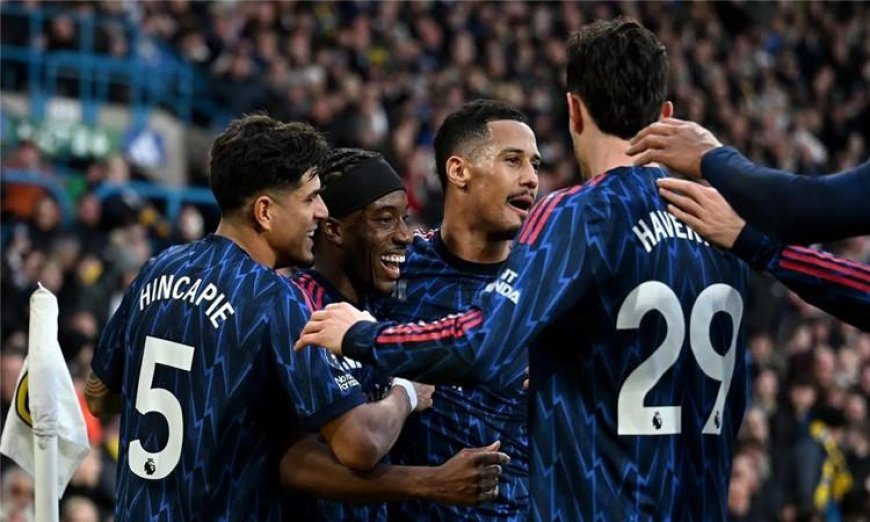 آرسنال يحقق انتصاراً ساحقاً على ليدز يونايتد بأربعة أهداف ويعزز صدارته في الدوري الإنجليزي الممتاز