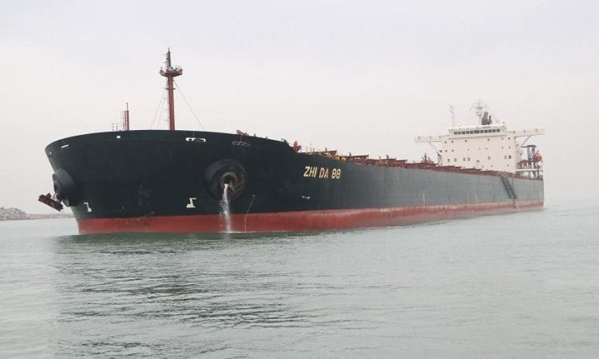 ميناء دمياط يسجل رقماً قياسياً في تفريغ حمولة السفينة ZHI DA 88