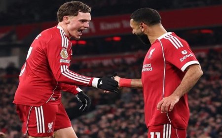 ليفربول يحقق فوزاً ساحقاً على نيوكاسل بأربعة أهداف في الجولة 24 من الدوري الإنجليزي