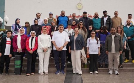 قيادات اليوجاسانا الدولية تحتفي بنجاح الدورة المكثفة في شرم الشيخ