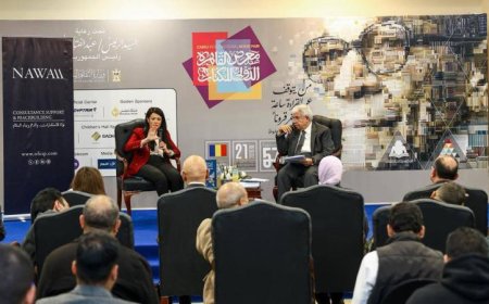 المشاط تتألق في ندوة معرض الكتاب لمناقشة السردية الوطنية وأهمية التنمية الشاملة