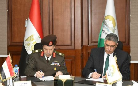إدارة الإشارة بالقوات المسلحة تعلن توقيع عقد شراكة استراتيجية مع محافظة الجيزة