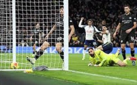 توتنهام يحقق تعادلًا رائعًا أمام مانشستر سيتي في الدوري الإنجليزي الممتاز