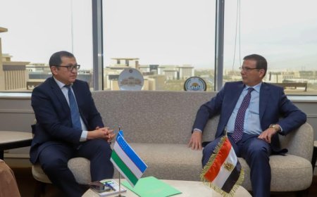 وزير الزراعة يلتقي سفير أوزبكستان في القاهرة لتعزيز التعاون الزراعي المشترك