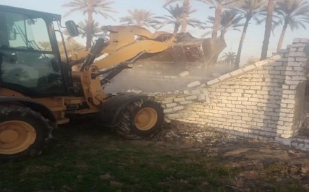 محافظ الفيوم يعلن عن إزالة 1806 حالات تعدي على أراضي الدولة في الزراعة والبناء